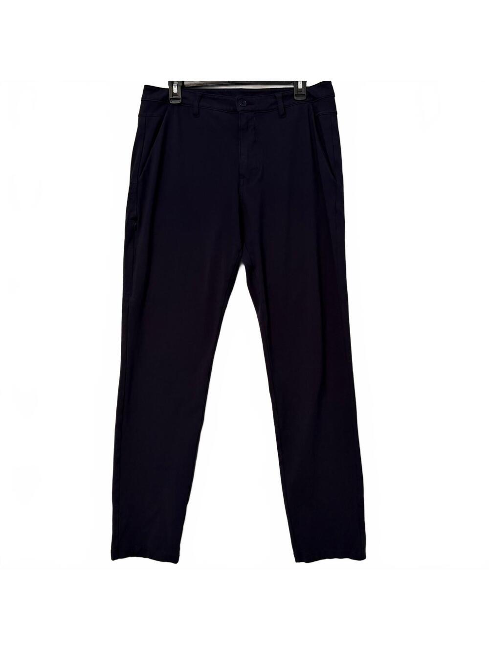 BYLT Everyday 2.0 Pants Slim Fit Mens 36x33 Navy Performance Stretch Chino